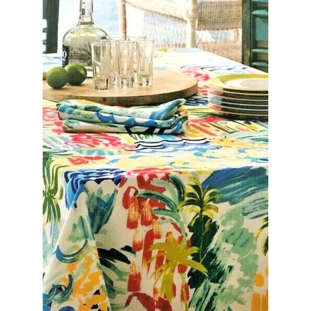 Echo Havana Fabric Tablecloth 70